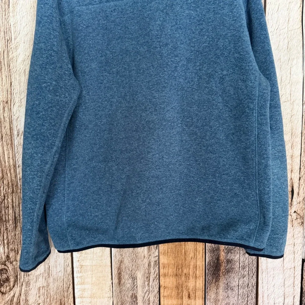 RLX Ralph Lauren 1/4 Snap Fleece Pullover Blue Golf Layer Performance Size Large